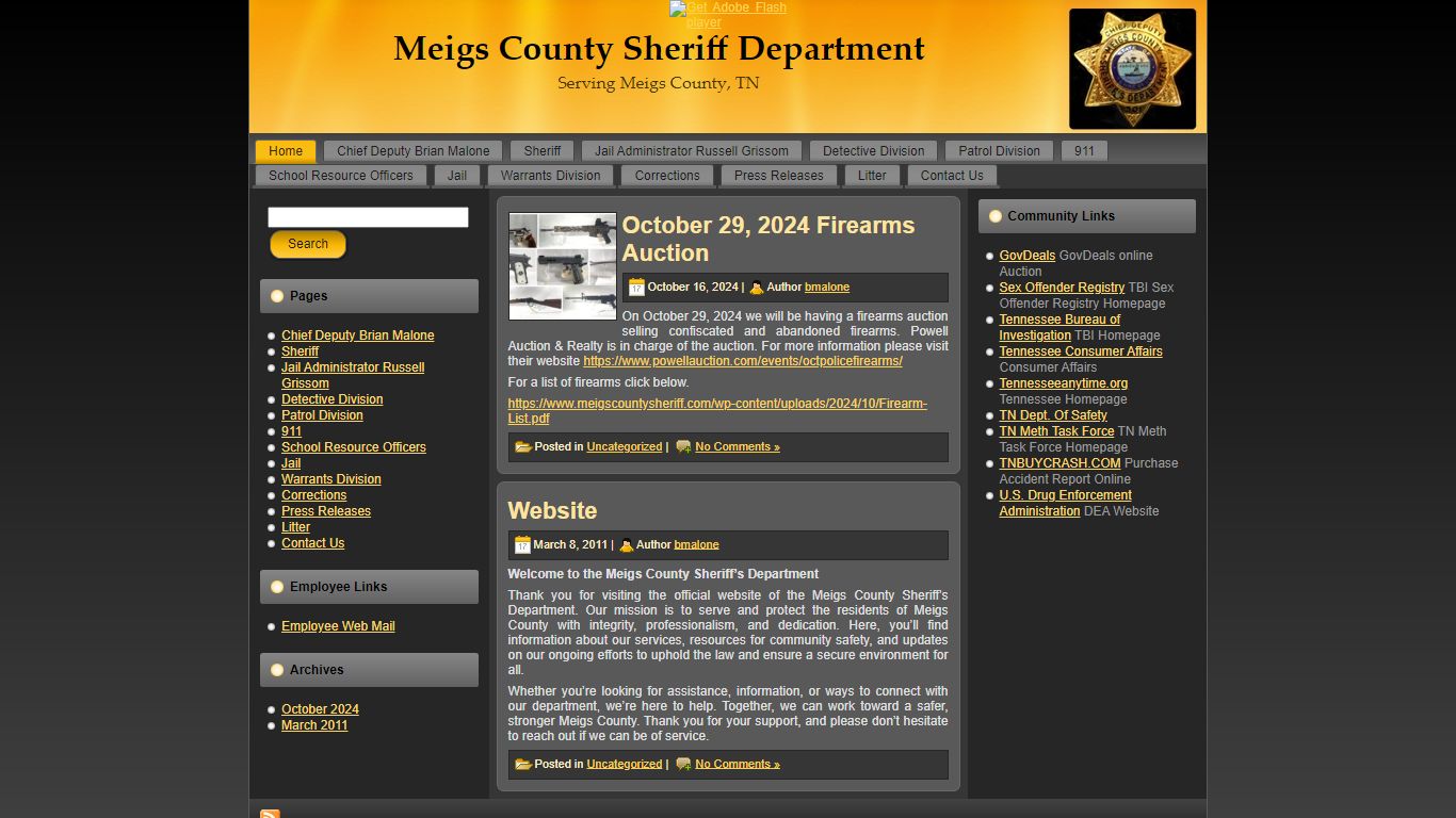 Meigs County Sheriff Department